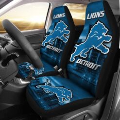 Detroit Lions Seat Covers Rze2