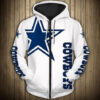 Dallas Cowboys Hoodie Zip Hoodie 3D VH22