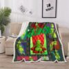 The Grinch 1 Blanket Quilt Rze1