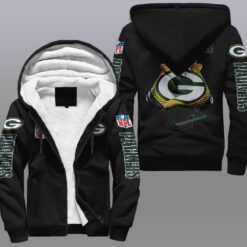 Green Bay Packers Fleece Jacket Rze1