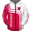 Chicago Bulls Hoodie Zip Hoodie 3D TH21