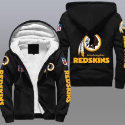 Washington Redskins Fleece Jacket Rze1