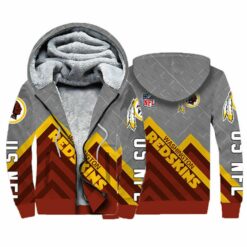 Washington Redskins 2 Fleece Jacket Rze1