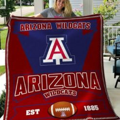 Arizona Wildcats 01 Blanket Quilt Rze1