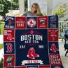 Boston Red Sox 7 Blanket Quilt TH21