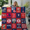 Boston Red Sox 9 Blanket Quilt TH21