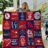 St Louis Cardinals Quilt Blanket Rze1