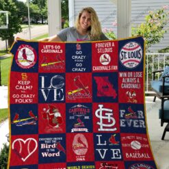 St Louis Cardinals Quilt Blanket Rze1