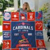 St Louis Cardinals 1 Quilt Blanket D22