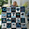 Carolina Panthers Quilt Blanket Quilt Rze2