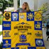 Golden State Warriors Blanket Quilt Rze2