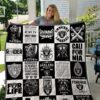Las Vegas Raiders Blanket Quilt H23