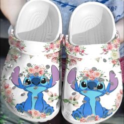 Stitch Autism Crocs Clog Shoes Personalized Crocs Crocband For Women and MenCrocs Rze