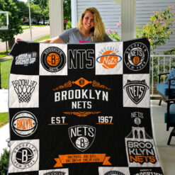 Brooklyn Nets Quilt Blanket Rze2