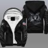 Las Vegas Raiders Fleece Jacket Rze1