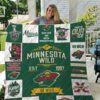 Minnesota Wild Quilt Blanket D22