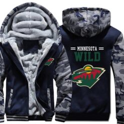Minnesota Wild Fleece Jacket Rze1