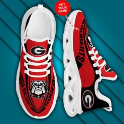 Georgia Bulldog 1 Custom Max Soul Shoes Rze1
