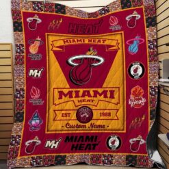 Miami Heat Blanket Quilt D22