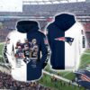 New England Patriots Hoodie Zip Hoodie 3D Rze
