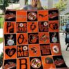 Baltimore Orioles 2 Quilt Blanket Quilt Rze1