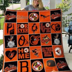 Baltimore Orioles 2 Quilt Blanket Quilt Rze1