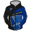 St Louis Blues Zip Hoodie 3D Rze1