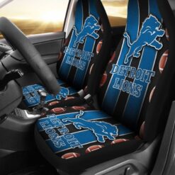 Detroit Lions 1 Car Seat Covers Rze1