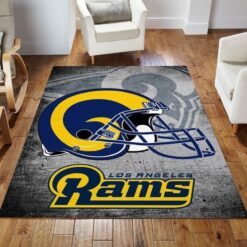 Los Angeles Rams Area Rugs For Living Room Rug Home Decor Rze1