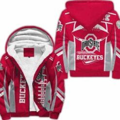 Ohio State Buckeyes Fleece Jacket Rze1