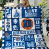 Duke Blue Devils Blanket Quilt Rze2