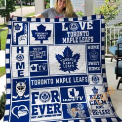 Toronto Maple Leafs Blanket Quilt Blanket Rze2