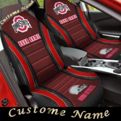 Ohio State Buckeye 2 Seat Covers Rze1