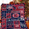 Houston Texans 2 Quilt Blanket Rze1