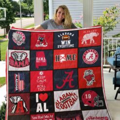 Alabama Crimson Tide 3 Quilt Blanket Quilt Rze1