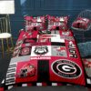 Georgia Bulldogs 2g Bedding Set Rze1