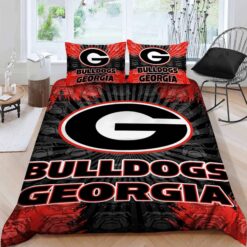 Georgia Bulldogs 3 Bedding Set Rze1