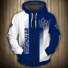 Toronto Maple Leafs 2 Zip Hoodie 3D Rze1