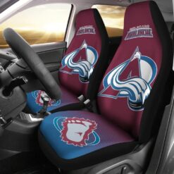 Colorado Avalanche 1 Car Seat Covers Rze1