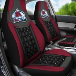 Colorado Avalanche 3 Car Seat Covers Rze1
