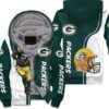 Green Bay Packers 3 Fleece Jacket Rze1