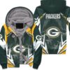 Green Bay Packers 6 Fleece Jacket Rze1