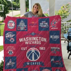 Washington Wizards 1 Quilt Blanket Rze1