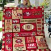 San Francisco 49ers 2 Blanket Quilt Rze1