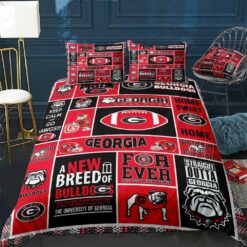Georgia Bulldogs 3g Bedding Set Rze1