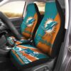 Miami Dolphins Car Seat Covers Rze2