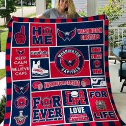 Washington Capitals 2 Blanket Quilt Rze1