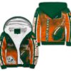 Miami Hurricanes 3g Fleece Jacket Rze1