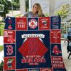 Boston Red Sox 2g Blanket Quilt Rze1