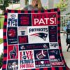 New England Patriots Lover Blanket Quilt TH21